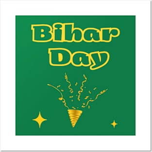 Indian Festivals - Bihar Day Posters and Art